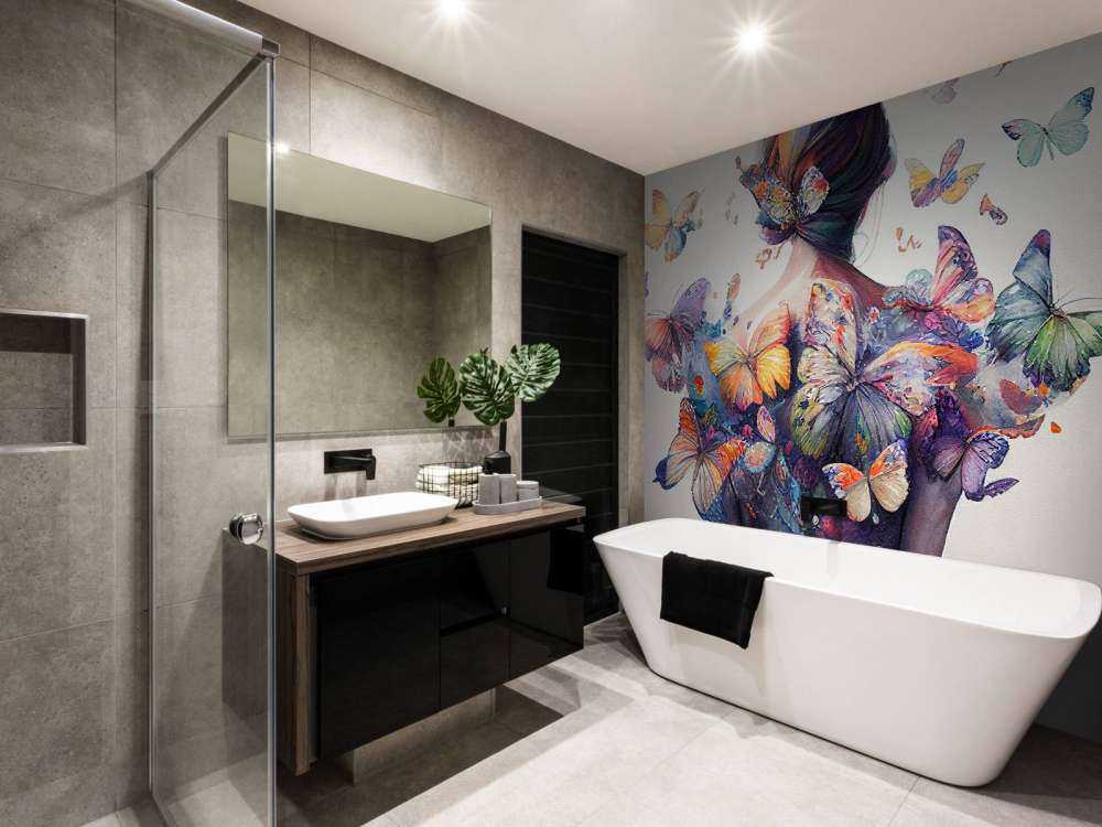 Watercolour Butterfly Woman Body #1