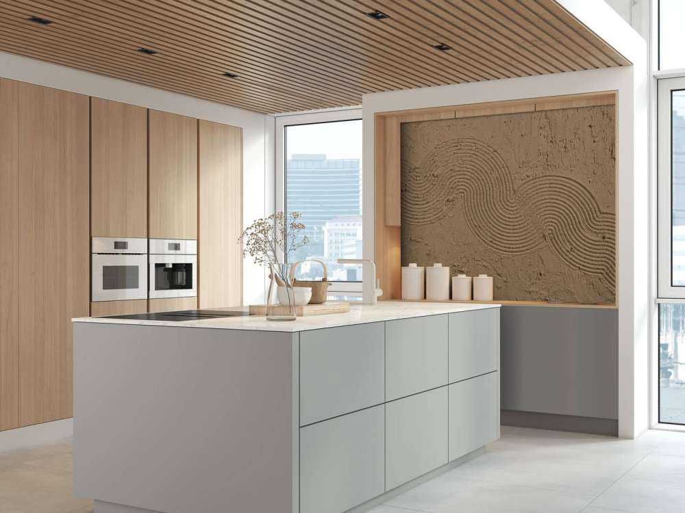 Zen Garden Texture in brown