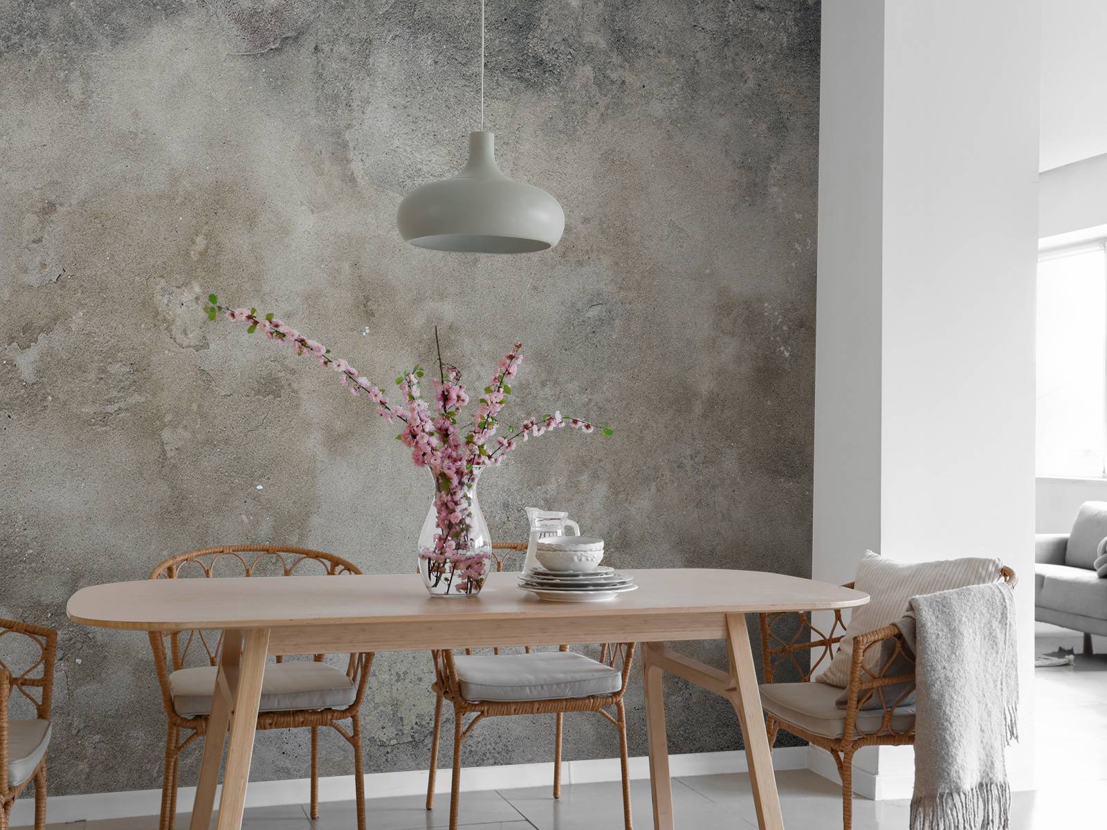 Old weathered stucco - Wallpaper
