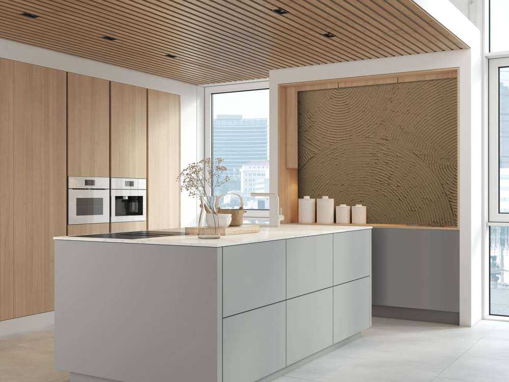 Zen circles in gold brown