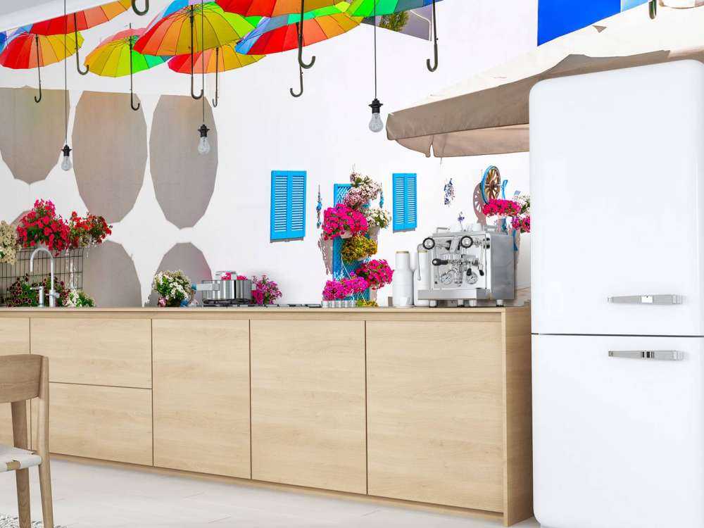 Vintage bike at a restaurant