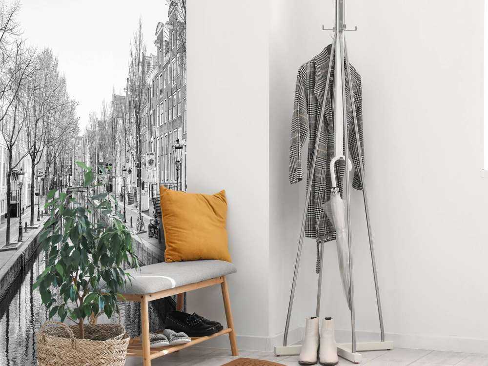 Amsterdam in black and white