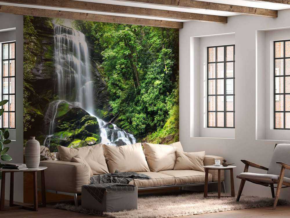 Jungle waterfall