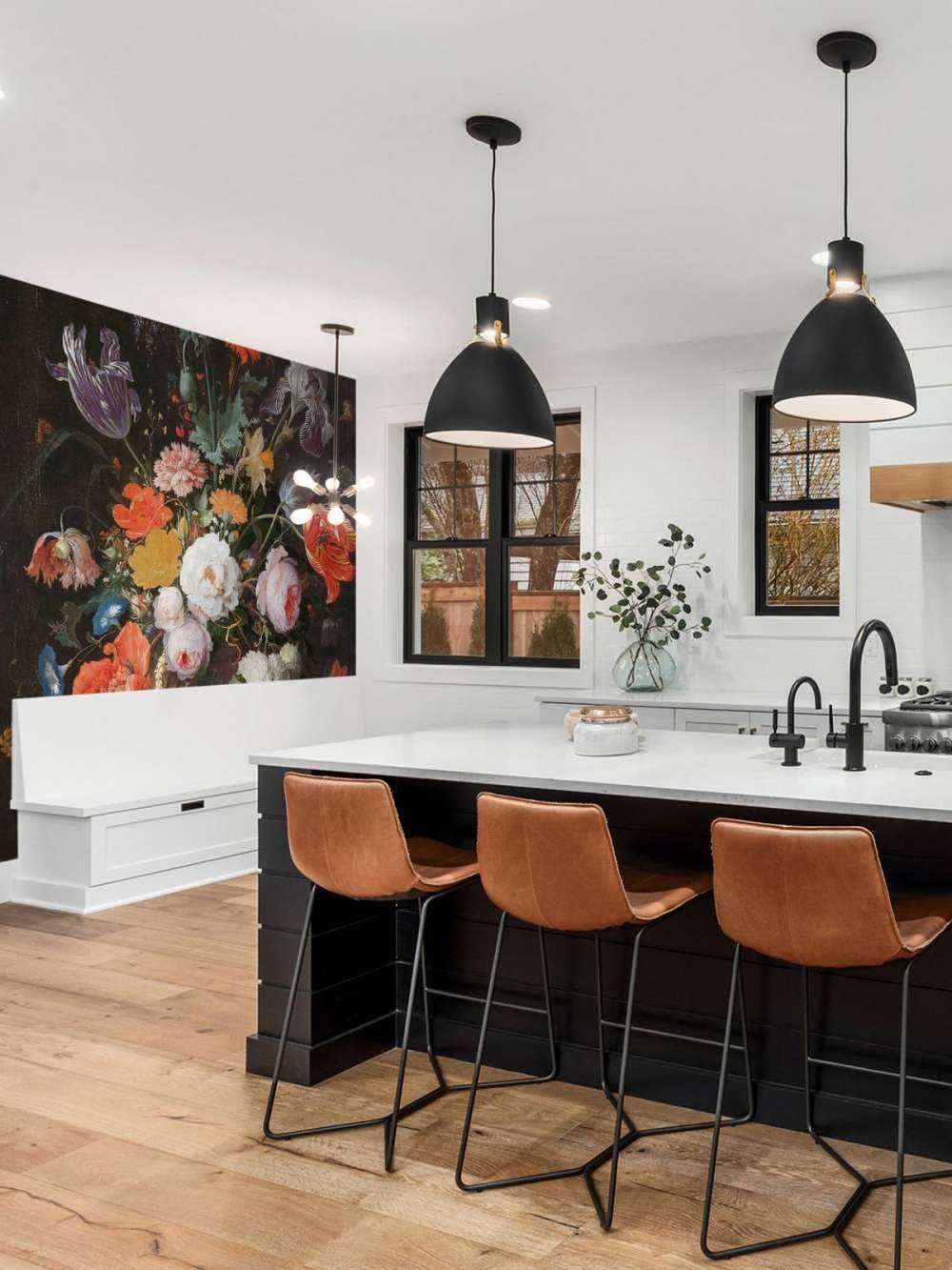 Still life with flowers and a watch