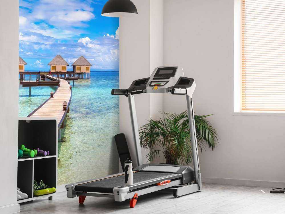 Water villas in the Maldives