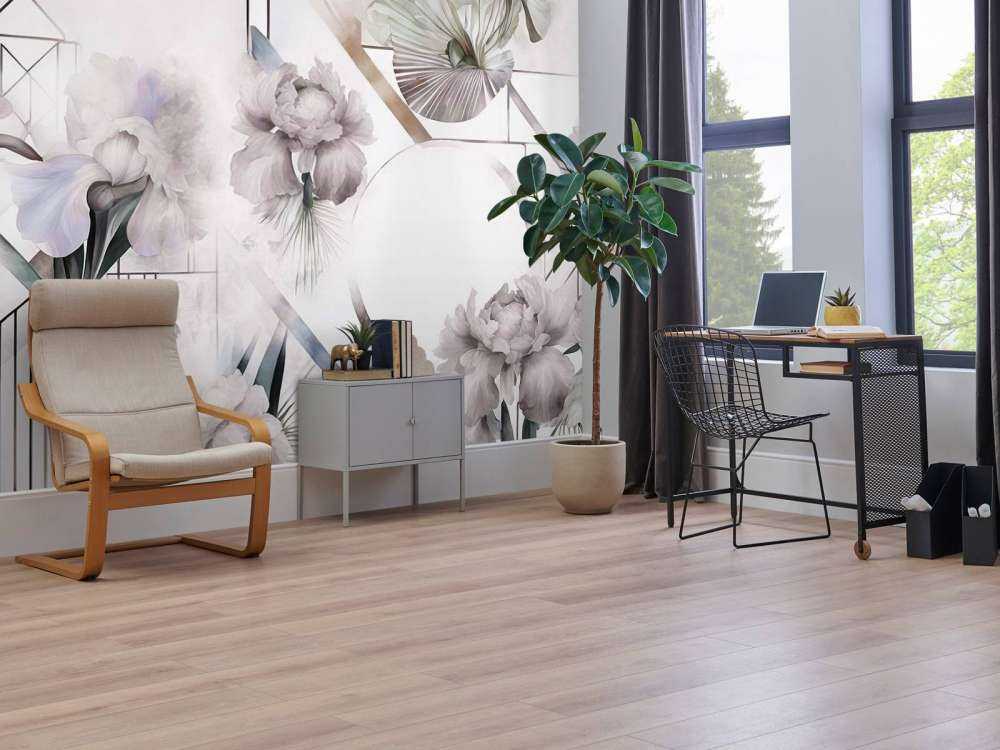 Watercolor Geometry Beige