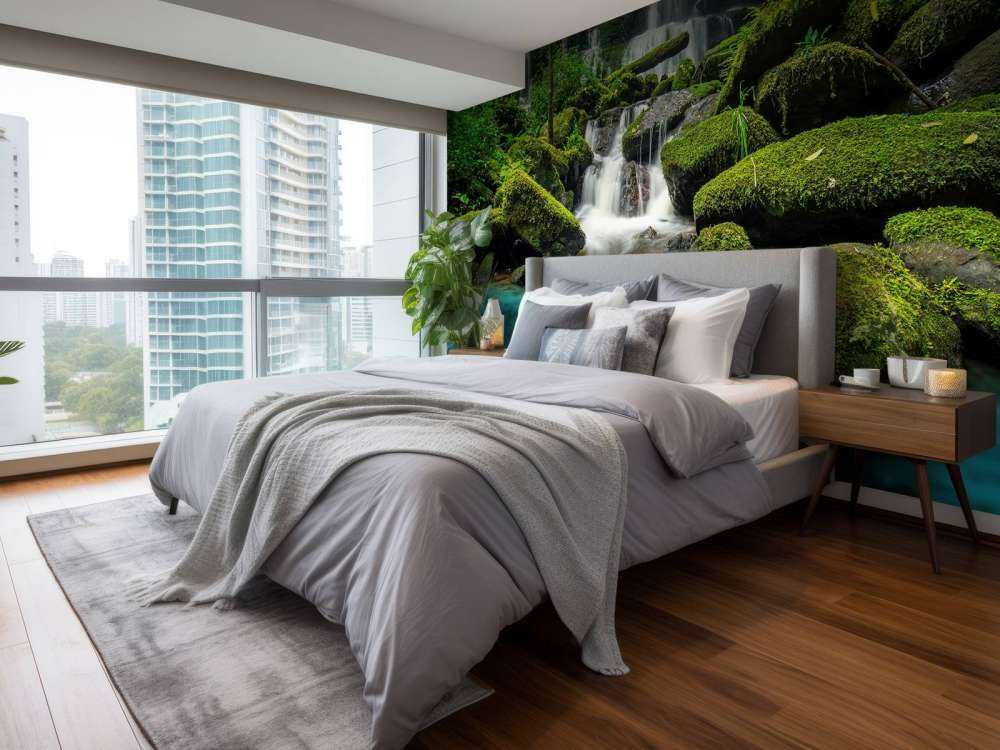 Waterfall in a jungle