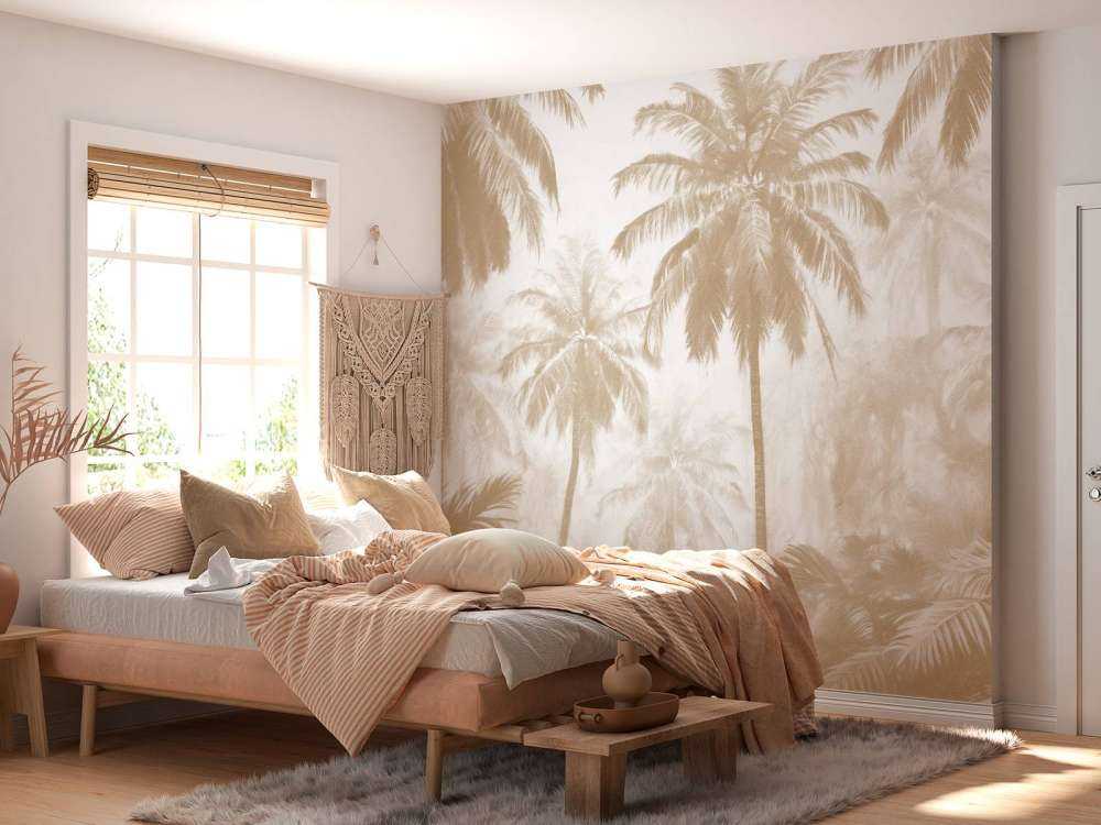 Misty Palm Forest, taupe