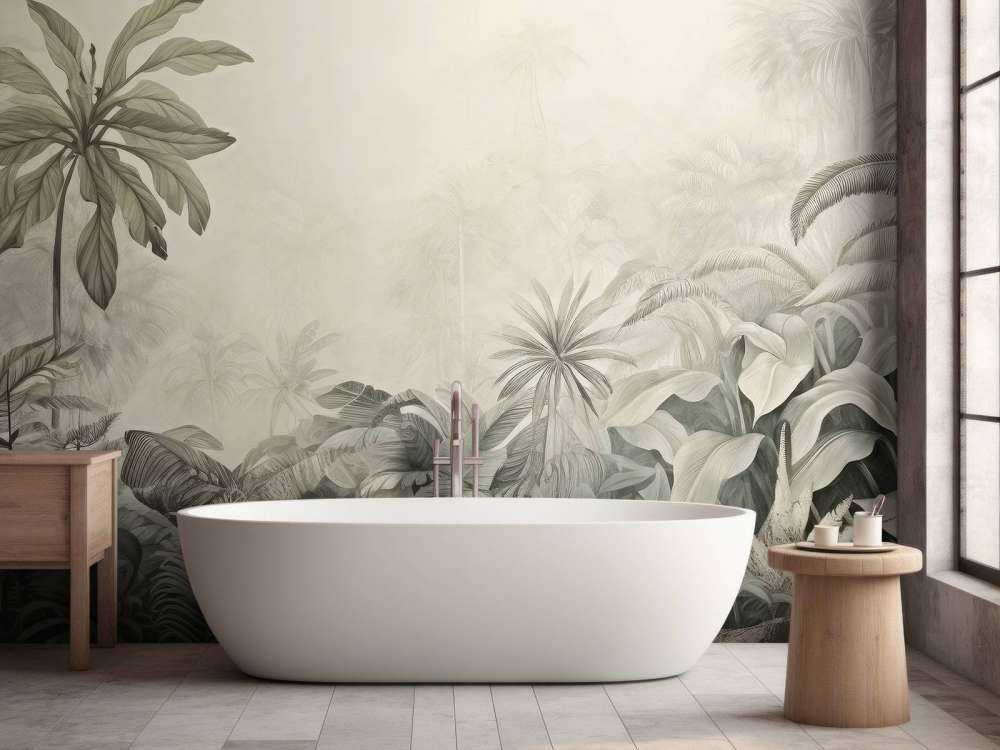 Graphic Tropical Mist