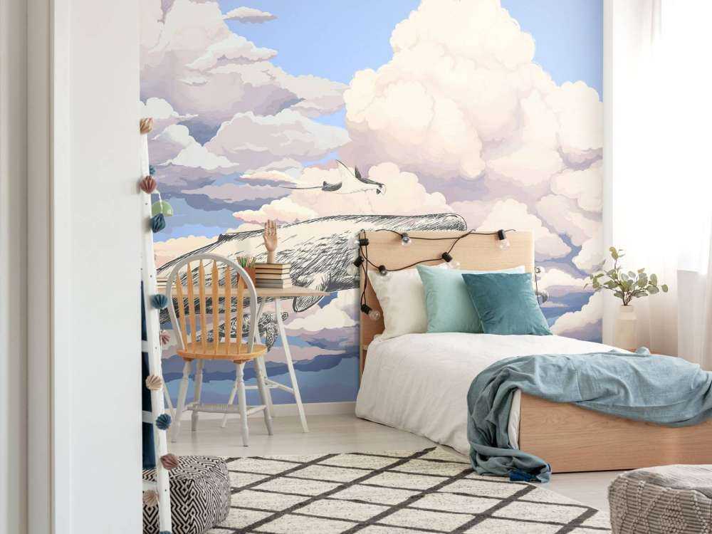 Whale with his friends