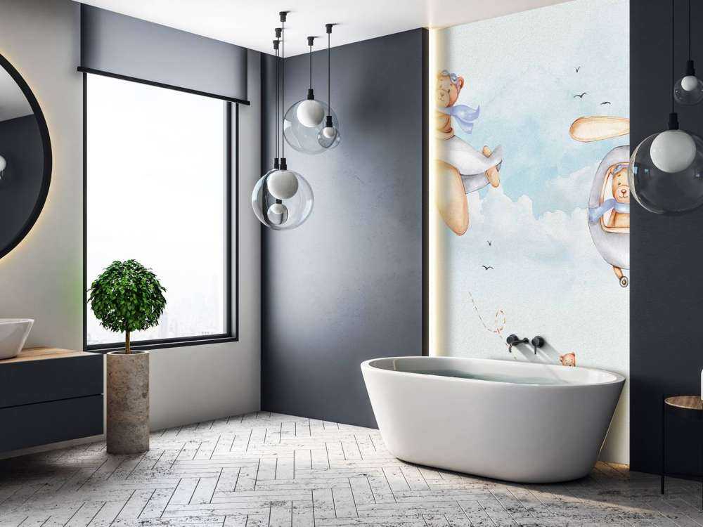 Bears in the sky blue