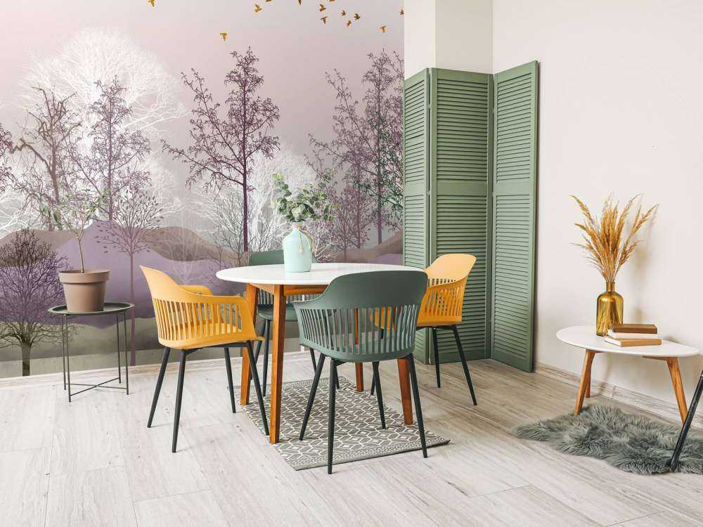 Landscape with trees