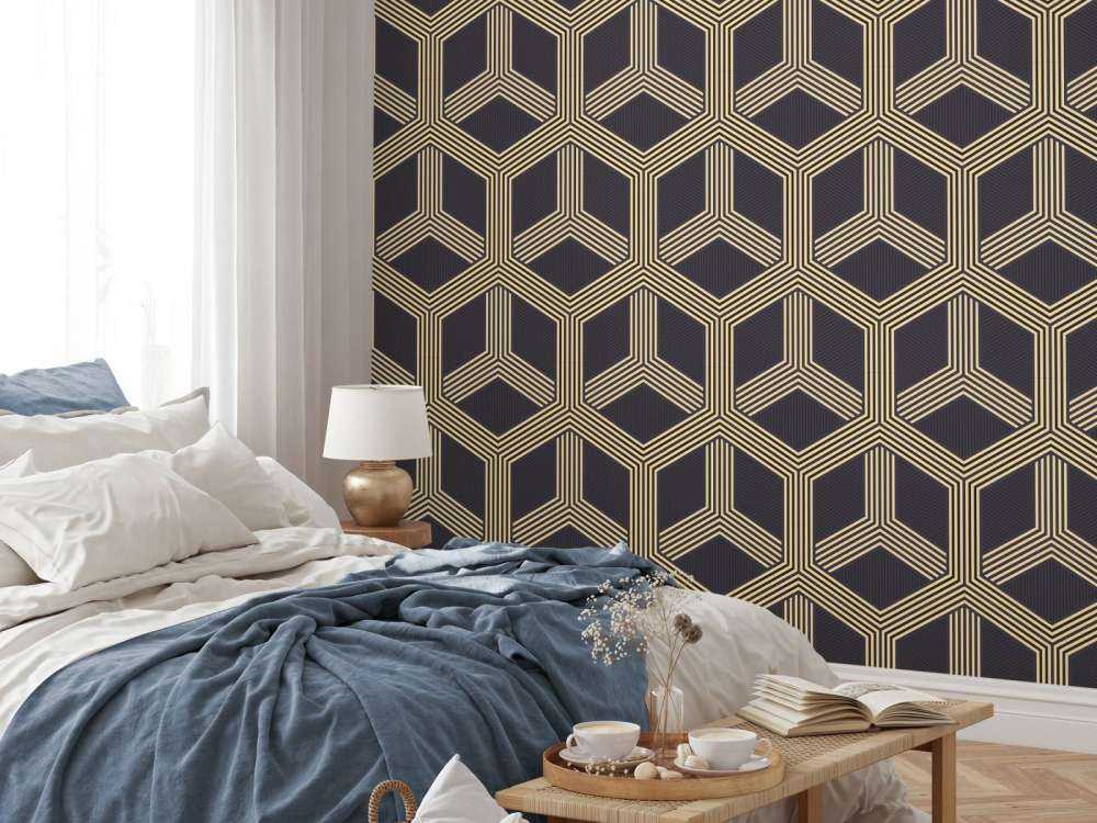 Illusion pattern art deco