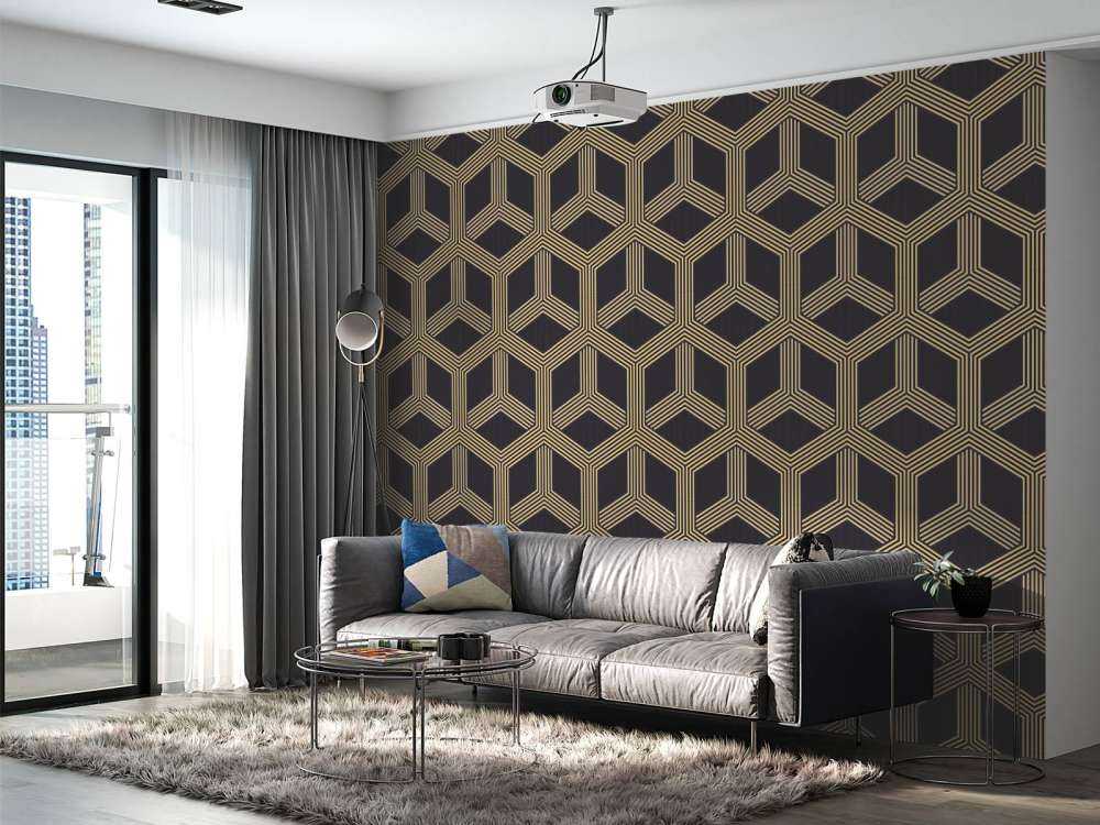 Illusion pattern art deco