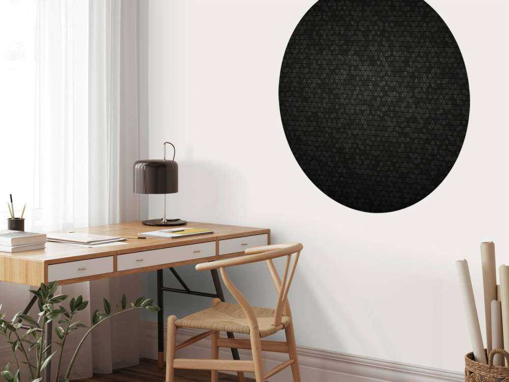 Black triangle tiles