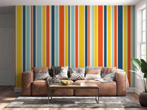 Colored stripes