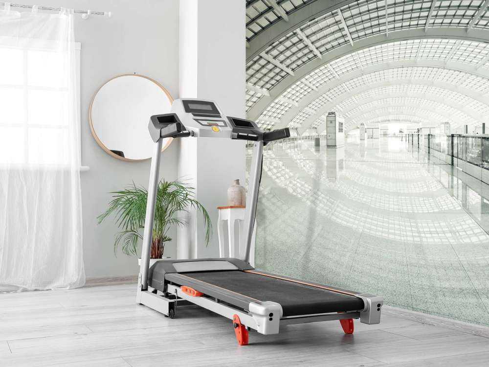 Modern hall with rounding