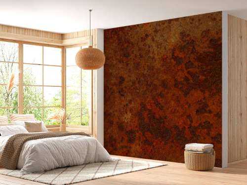 Rust coloured structure