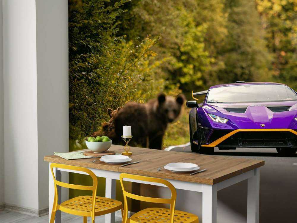 Lamborghini vs. wilderness