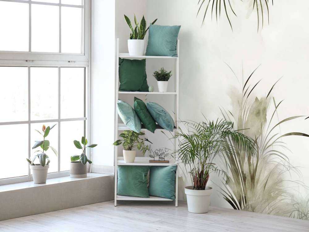 Cranes in Field Green