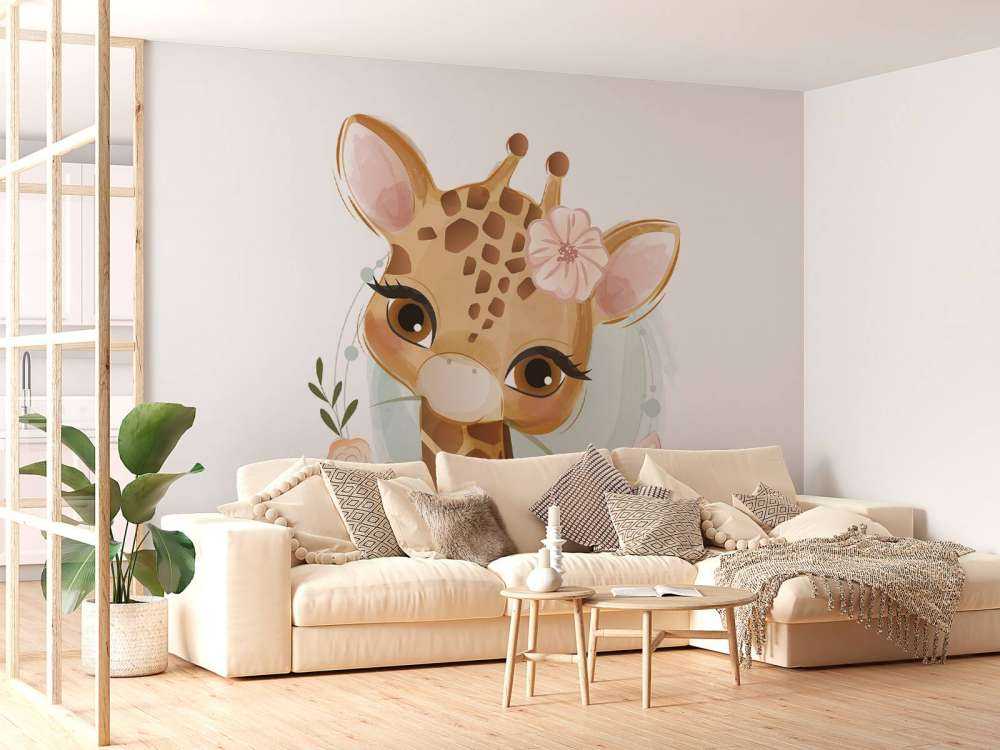 Baby giraffe