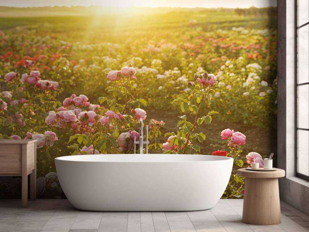 Field full of roses