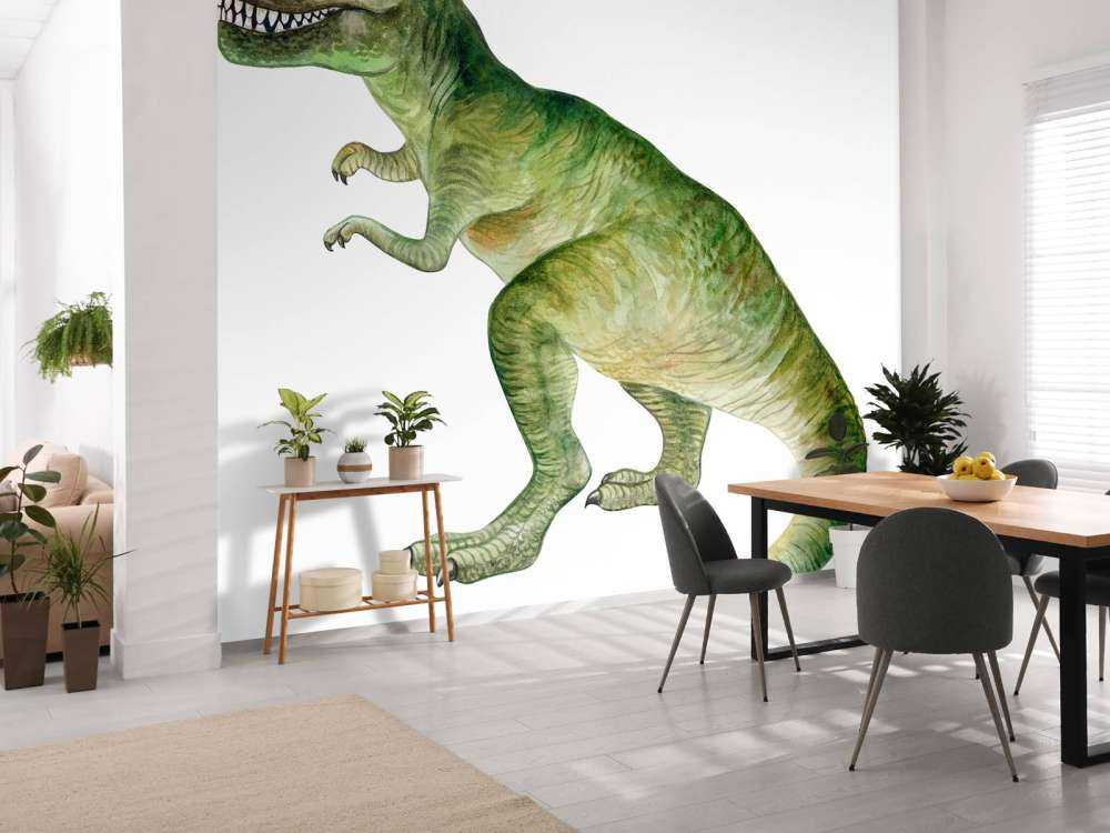 Tyrannosaurus of watercolour