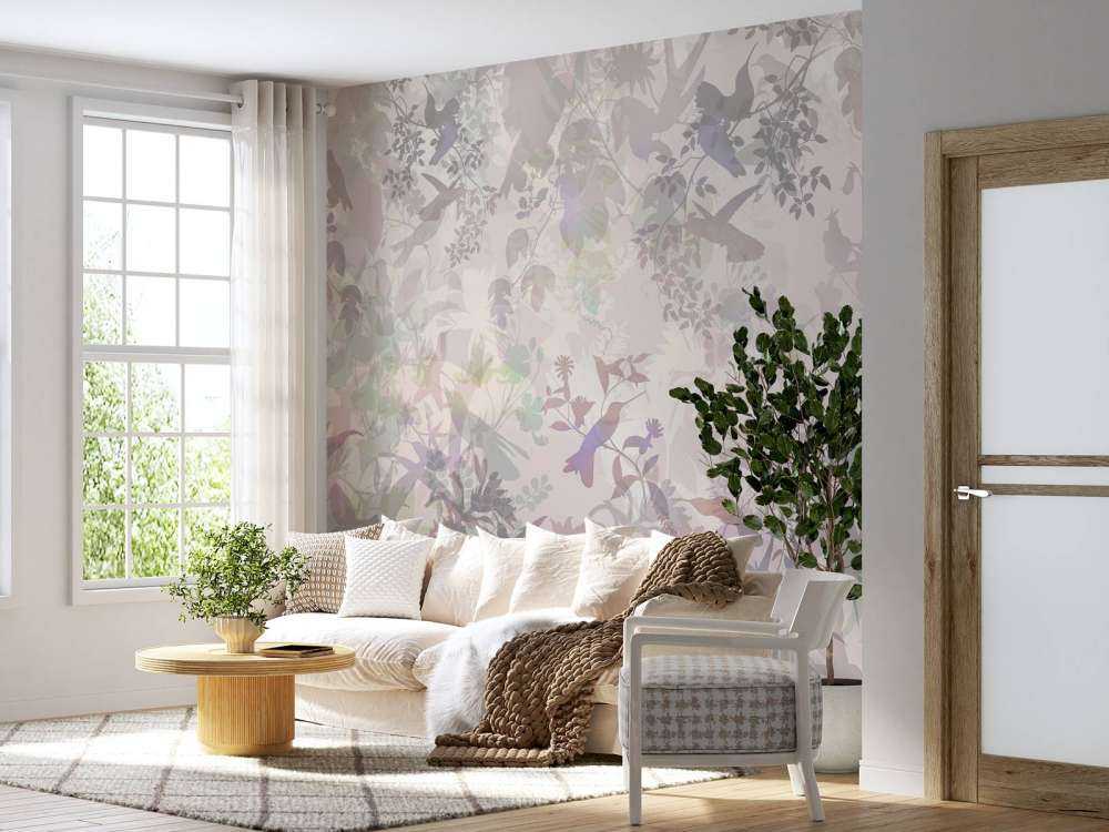 Garden Symphony in Purple