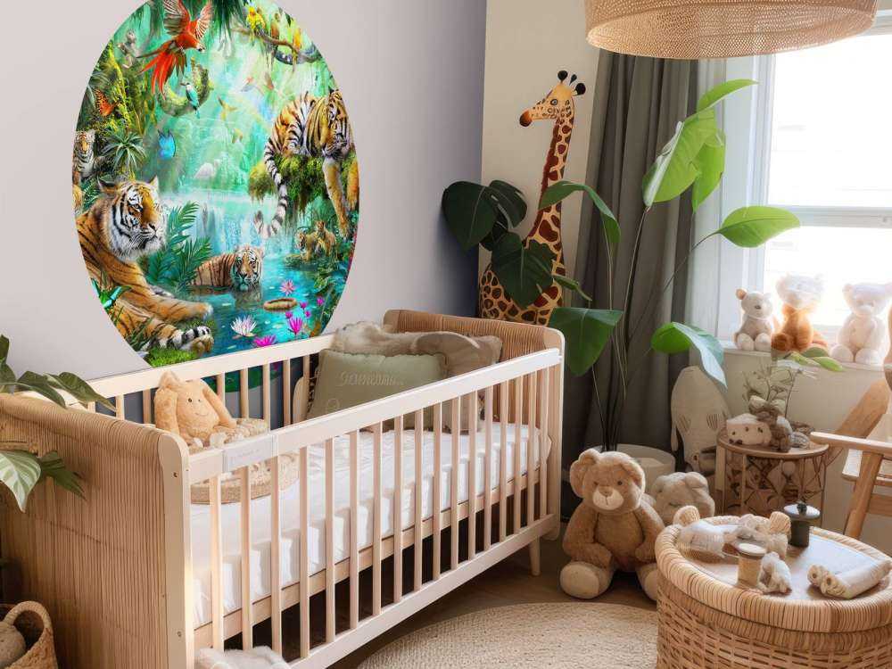 Tigers and Cubs in Lagoon