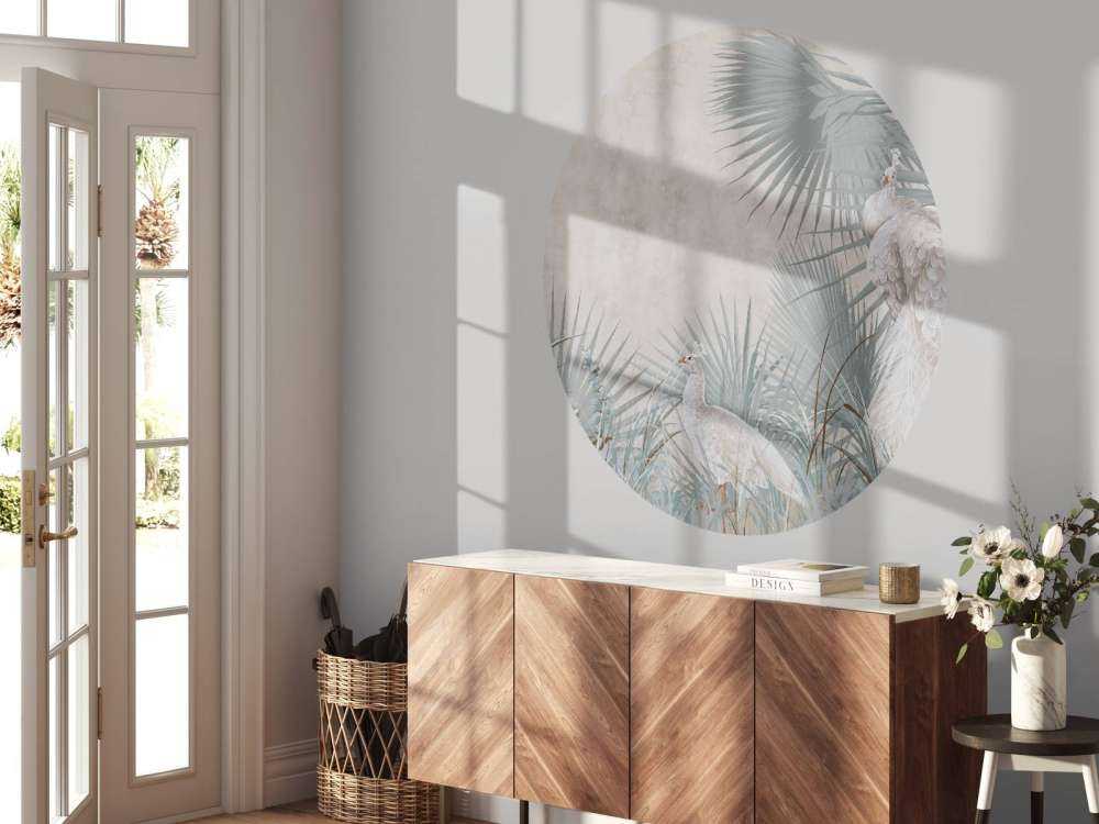 Quiet Elegance of the Peacock