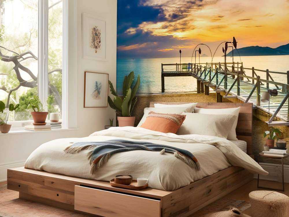 Sunrise over the sea