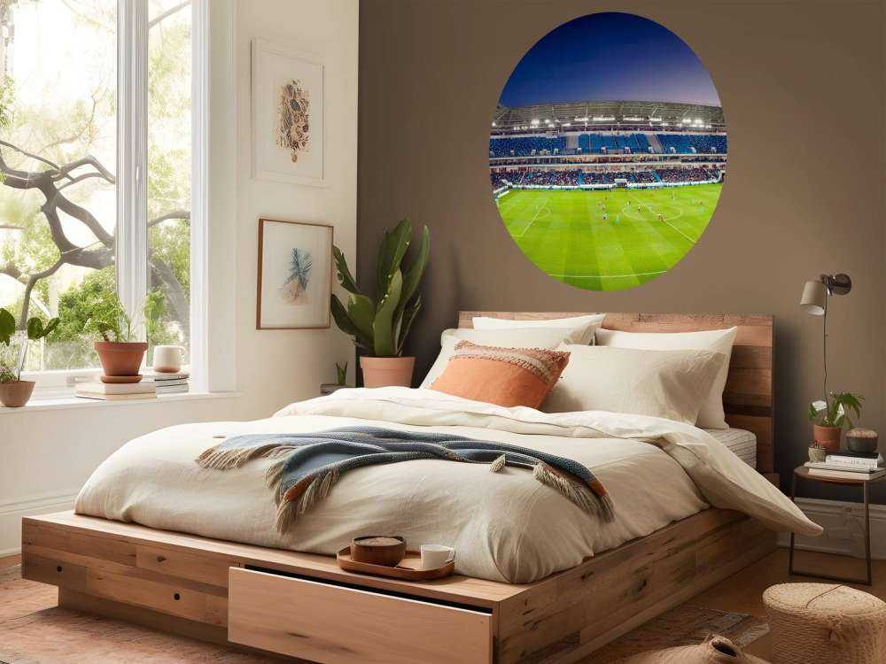 Football stadium panorama