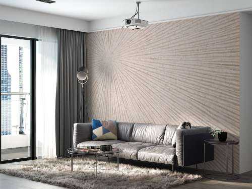 Structure with lines sun linen
