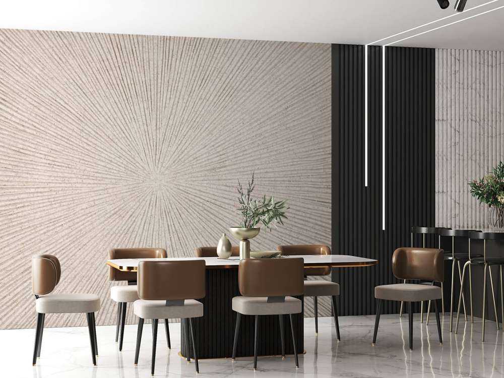 Texture with lines in linen