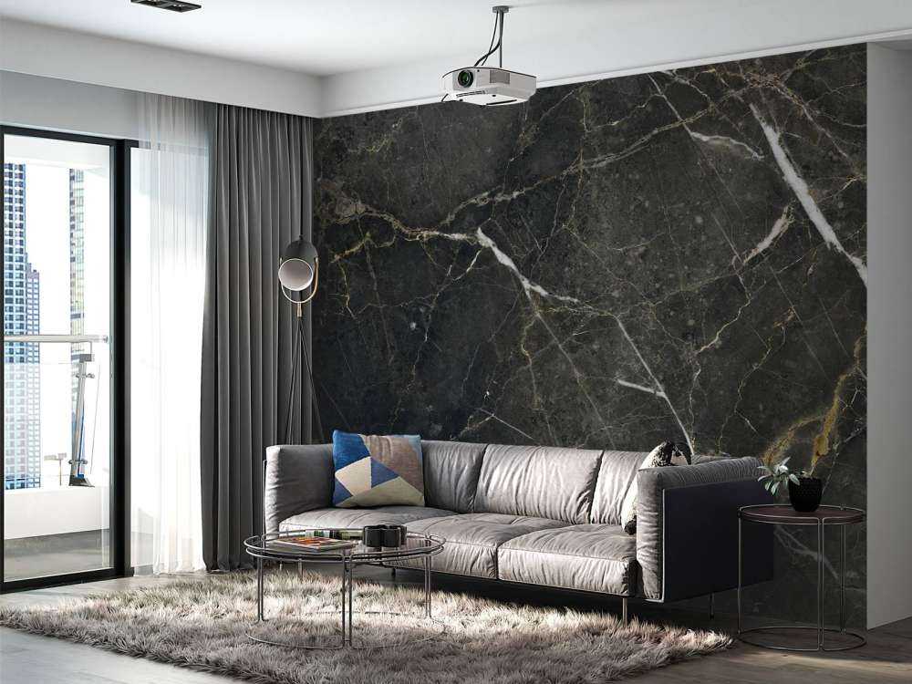 Marble with line structure
