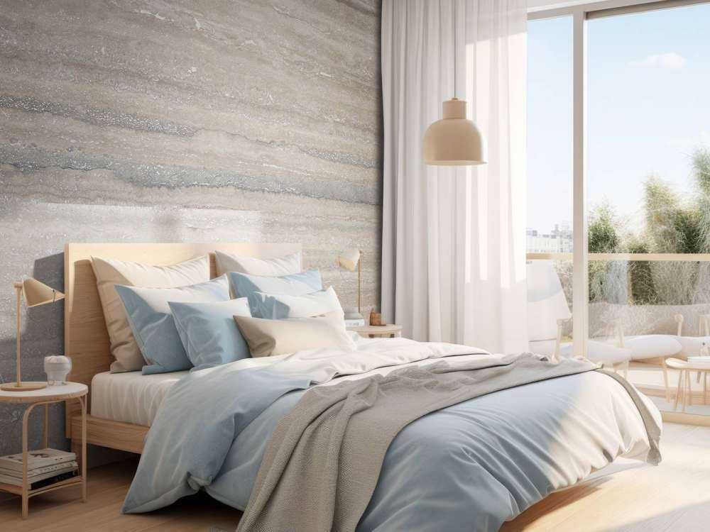 Taupe marble