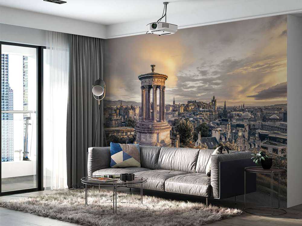View over Edinburgh