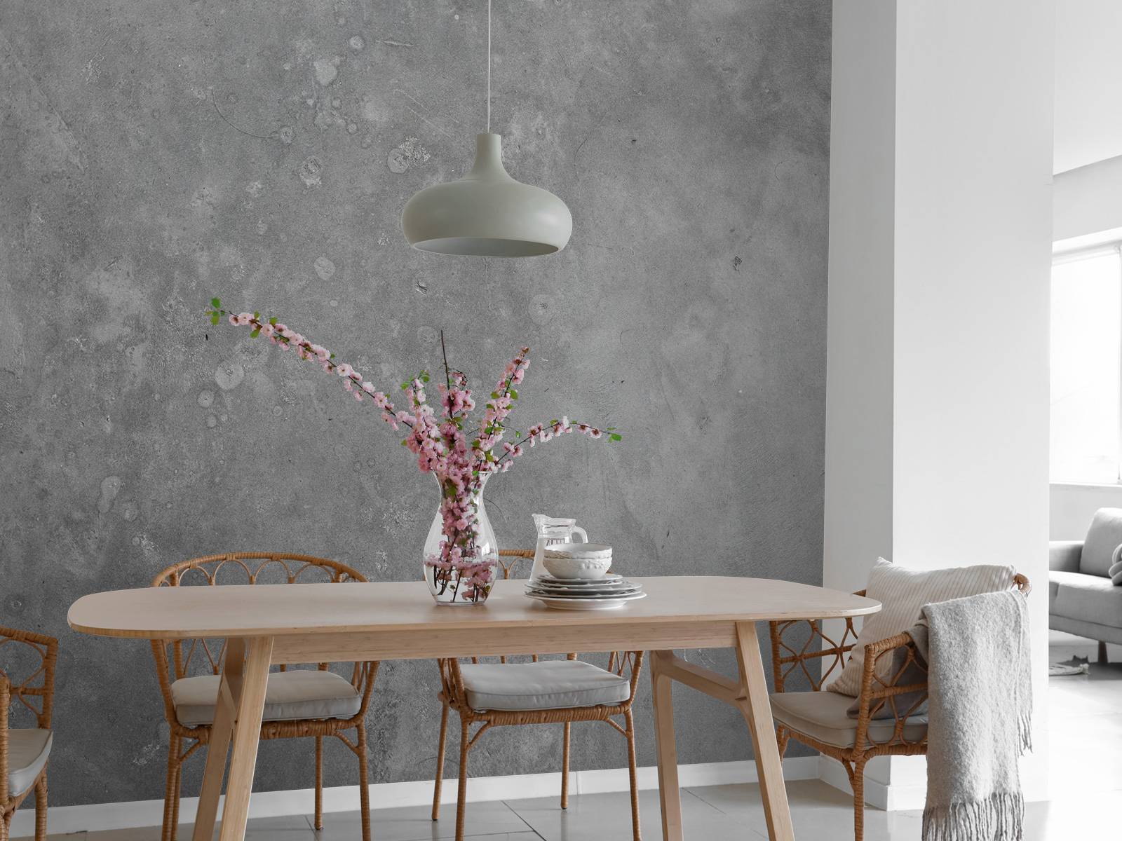 Grey concrete