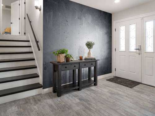 Raw concrete