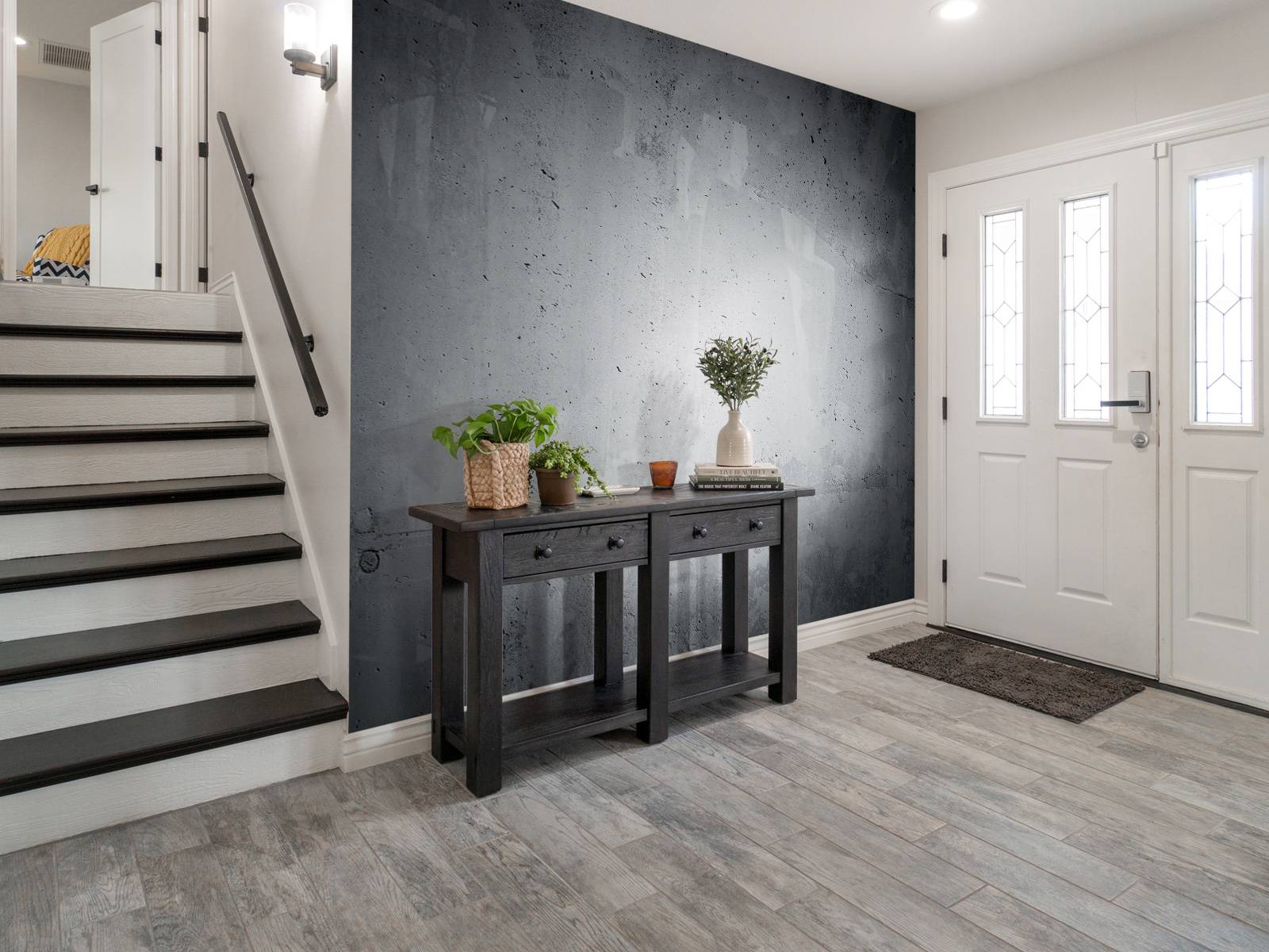 Raw concrete