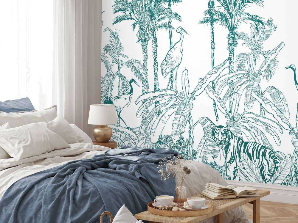 Drawn jungle