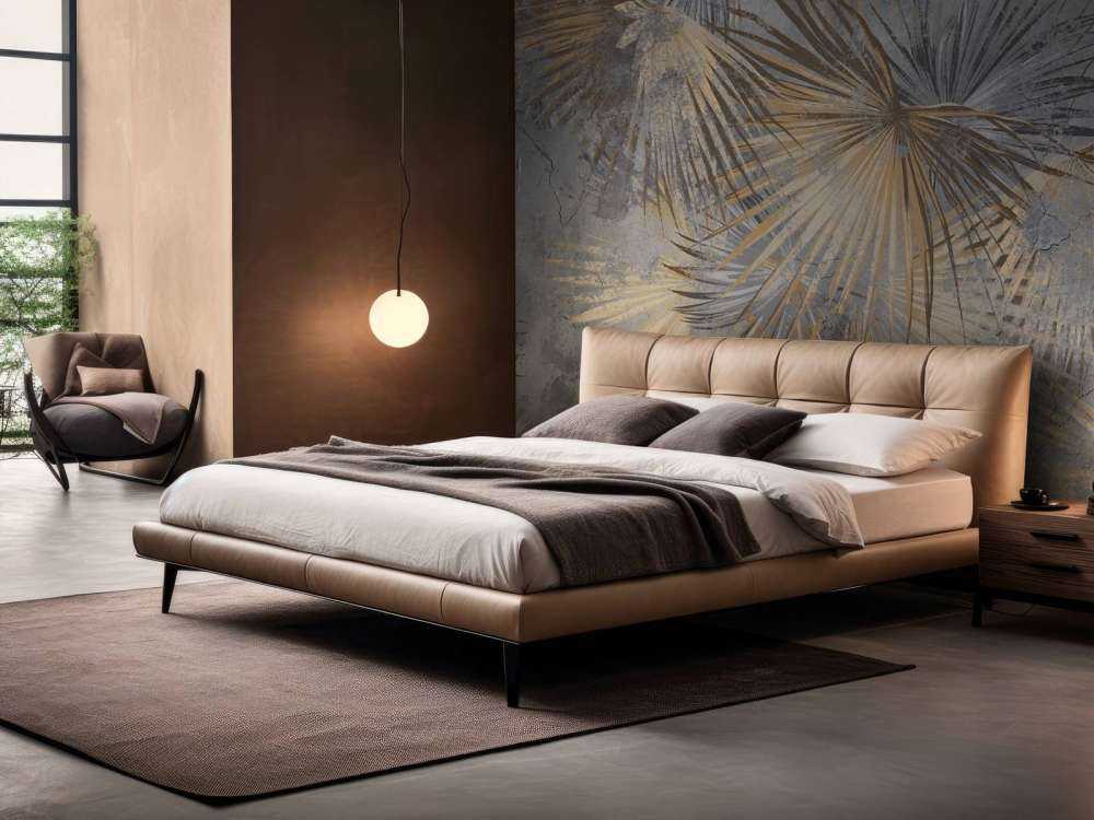 Exotic leaves concrete