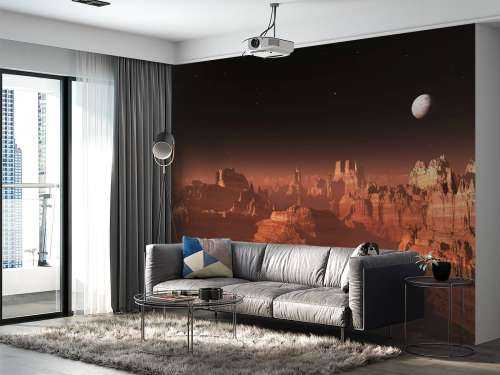 Sunset on Mars