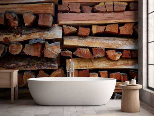 Stack of logs