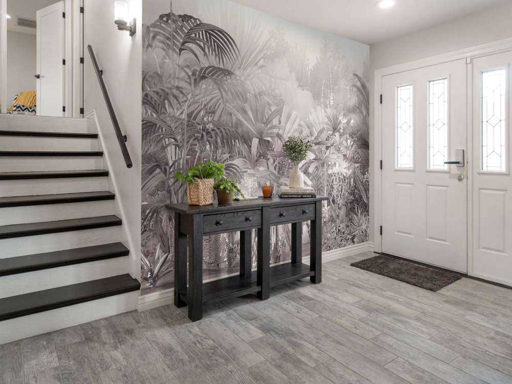 Morning in the Tropical Garden Purple