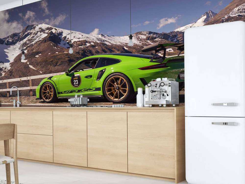 Porsche 911 GT3 RS in the Alps