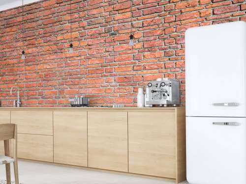 Bricks with old concrete 