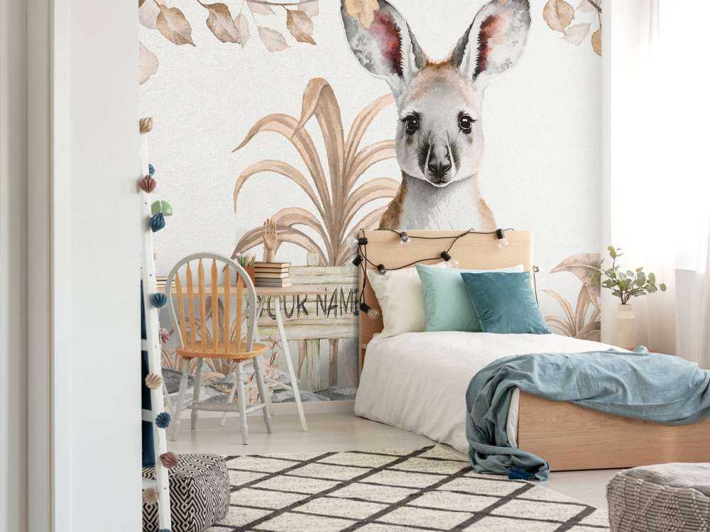 Jungle kangaroo taupe