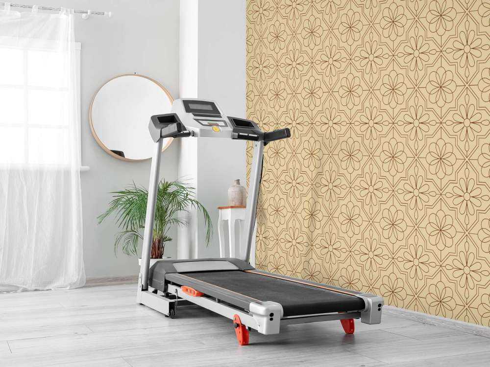 Flowers in retro style