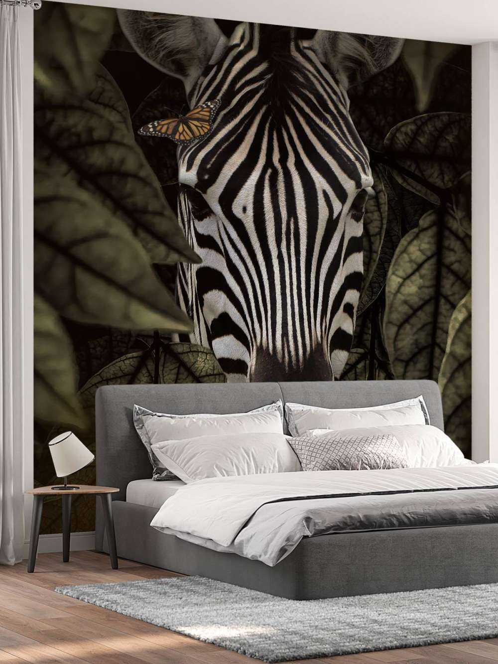 Jungle Zebra Portrait